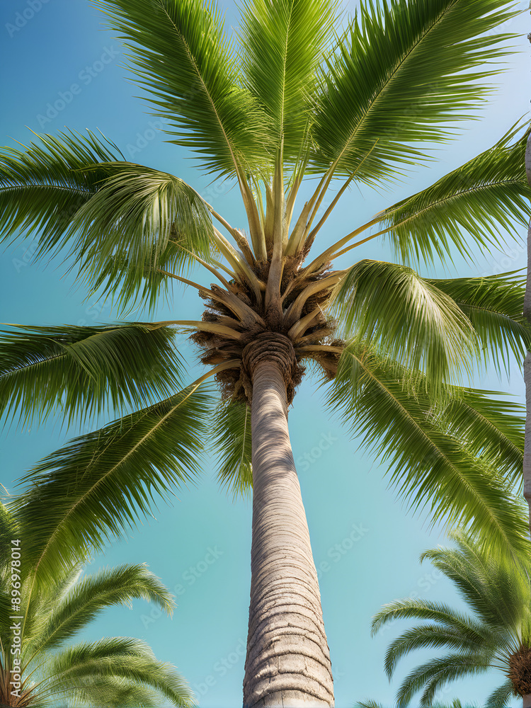 Fototapeta premium A palm tree