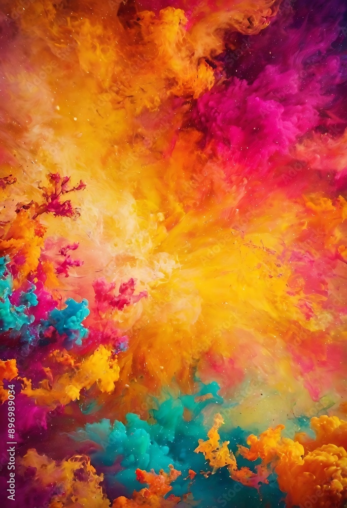 Obraz premium abstract colorful gradient background for design as banner, ads, and presentation concept