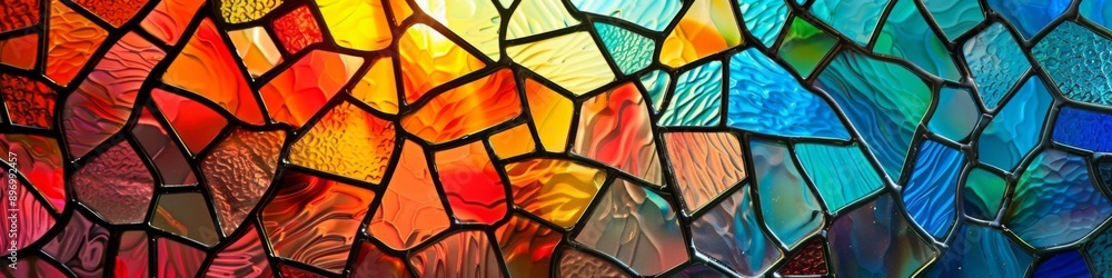 Abstract stained glass window mosaic background, Bright colors, colorful. Architectural decor Abstract stained glass window mosaic background, Bright colors, colorful. Architectural decor