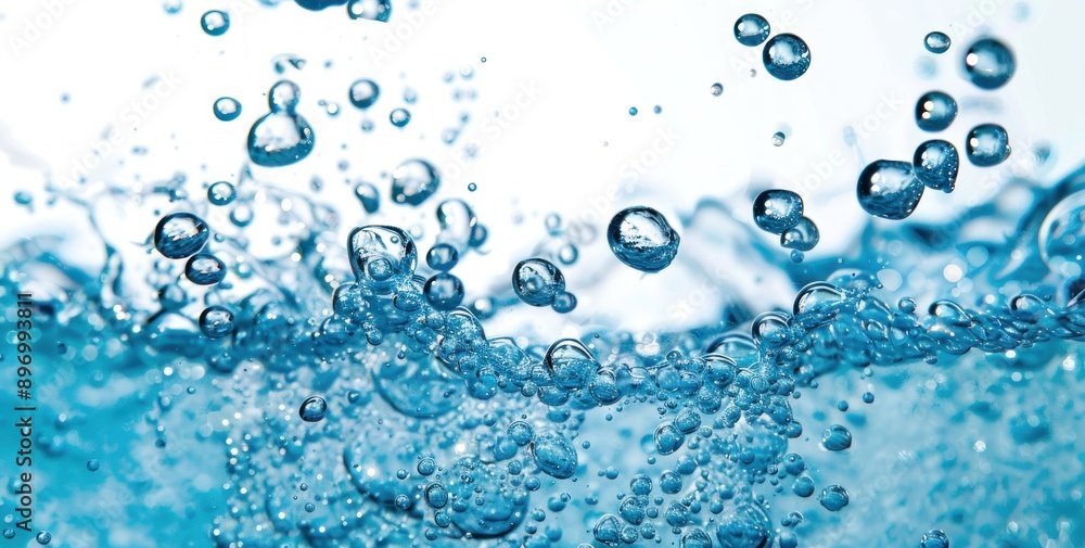 Enchanting Dance of Bubbles in Blue Waters, Capturing the Essence of Underwater Beauty - Generative AI Enchanting Dance of Bubbles in Blue Waters, Capturing the Essence of Underwater Beauty - Generative AI