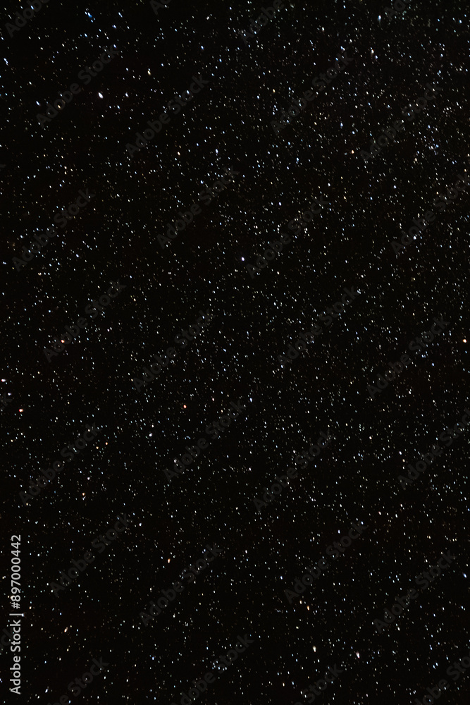 Fototapeta premium Night Starry Sky Background. Night View Of Natural Glowing Stars