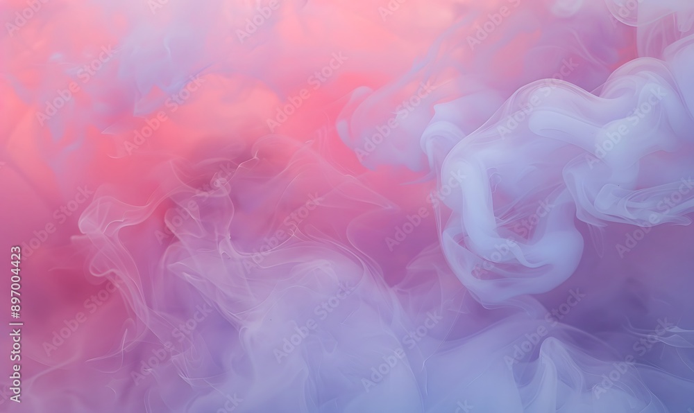 Abstract Red and Purple Smoke Art , Generative AI Abstract Red and Purple Smoke Art , Generative AI