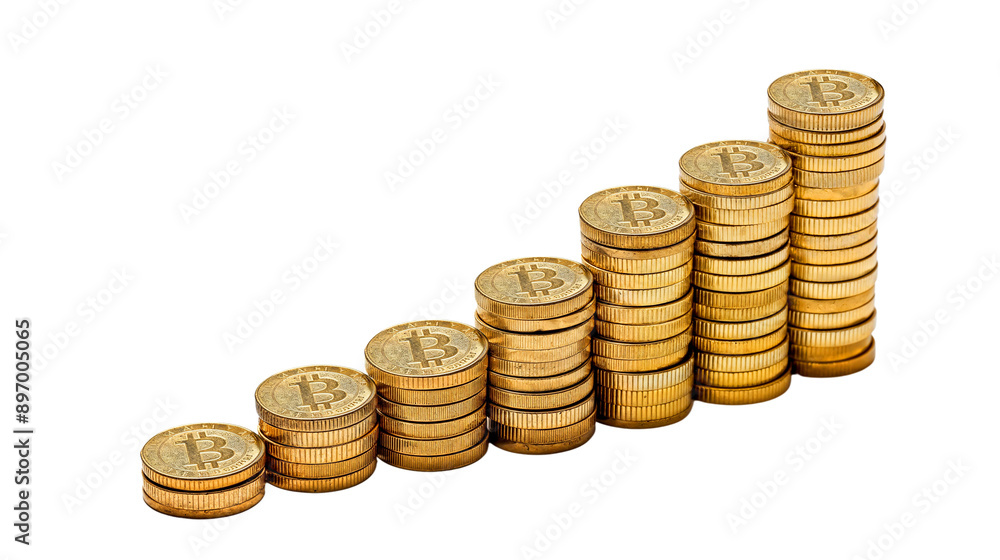 Golden Coin Growth Chart: Bitcoin's Ascent to Financial Dominance Golden Coin Growth Chart: Bitcoin's Ascent to Financial Dominance