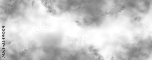 Special effect of steam, smoke, fog, clouds. Abstract gas on transparent background, vapor machine steam or explosion dust, dry ice effect, condensation, fume. Vector PNG illustration.	