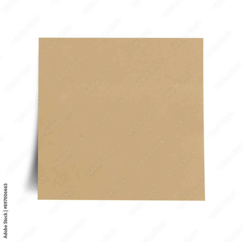 Brown Sticky Note Brown Sticky Note