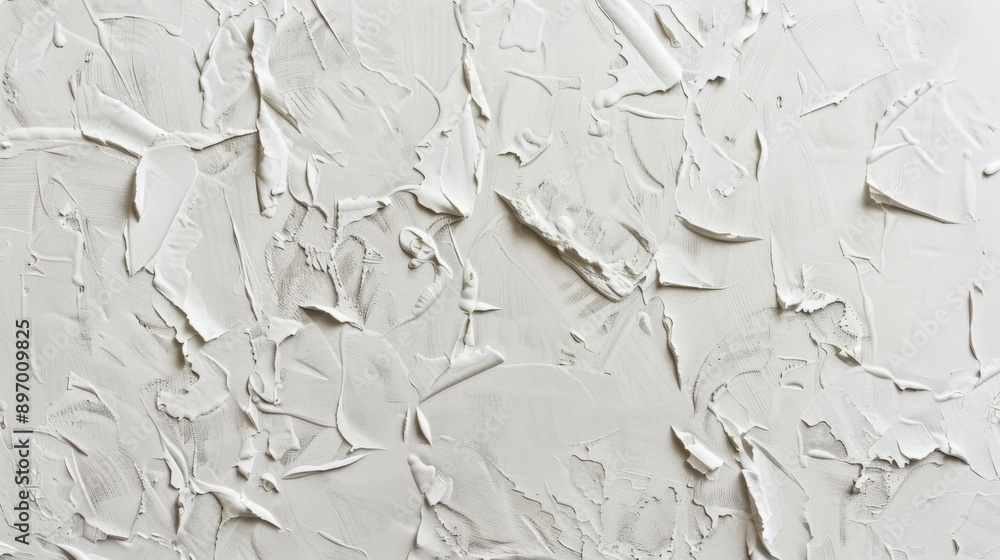 Obraz premium White Texture: A Study in Abstract Minimalism