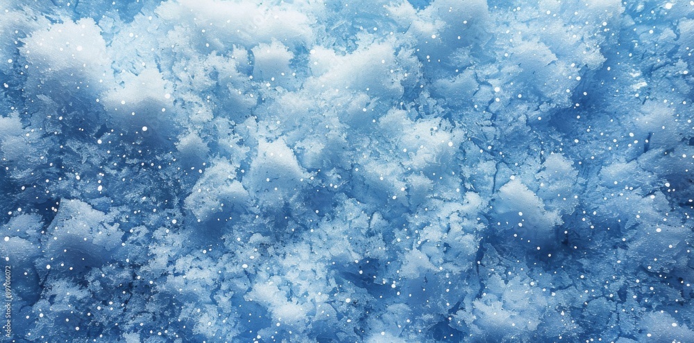 Frozen Lake Texture Shows Winter's Chill. Concept. Frozen Lake Texture Shows Winter's Chill. Concept.