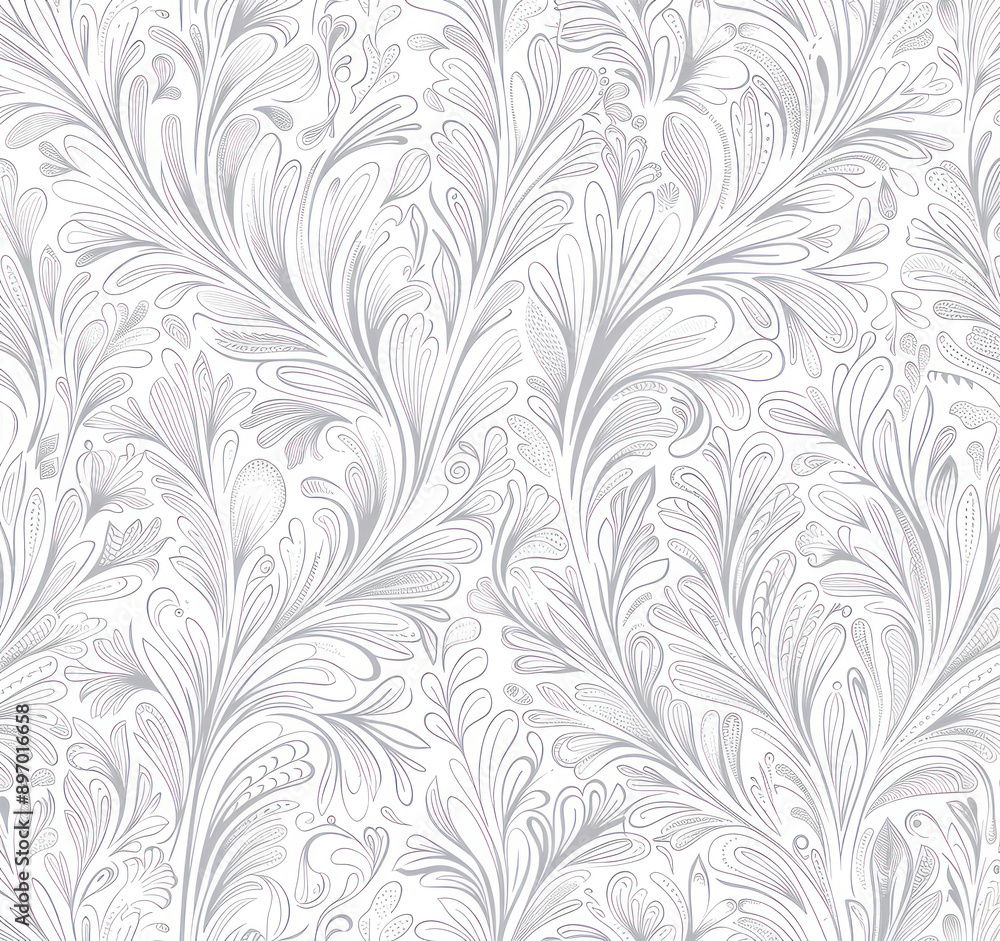 A seamless pattern of abstract on a white background A seamless pattern of abstract on a white background