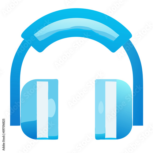 Headphones Icon Representing Modern Audio Technology and Sound Quality