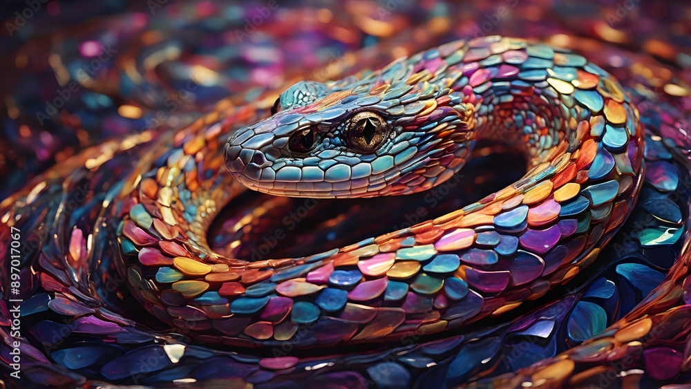Obraz premium snake