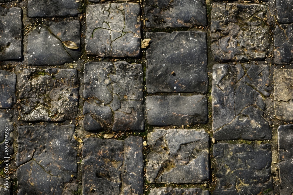 Cobblestone Texture: A Study in Urban Decay and History Cobblestone Texture: A Study in Urban Decay and History