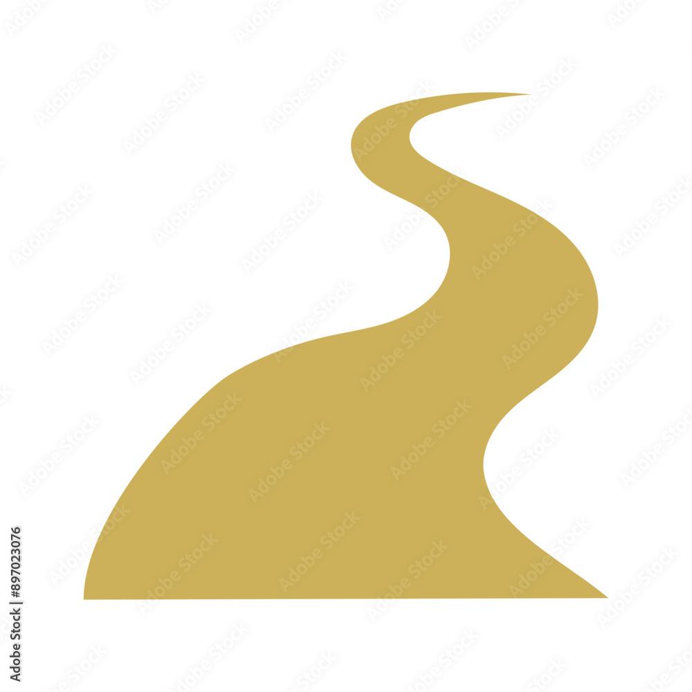 Stone Path Illustration Stone Path Illustration
