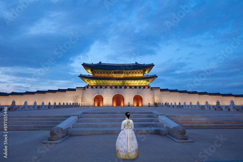  Gyeongbokgung Palace in Seoul South Korea