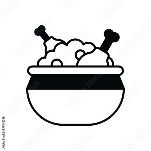 Biryani  vector icon