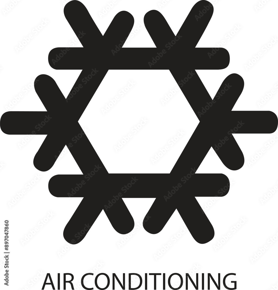 Air Conditioning vector icon, Hvac Heating, Ventilation Air Conditioning vector icon, Hvac Heating, Ventilation