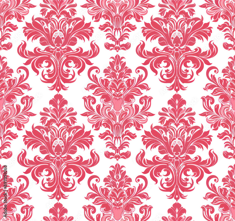 A seamless pattern of abstract on a white background A seamless pattern of abstract on a white background