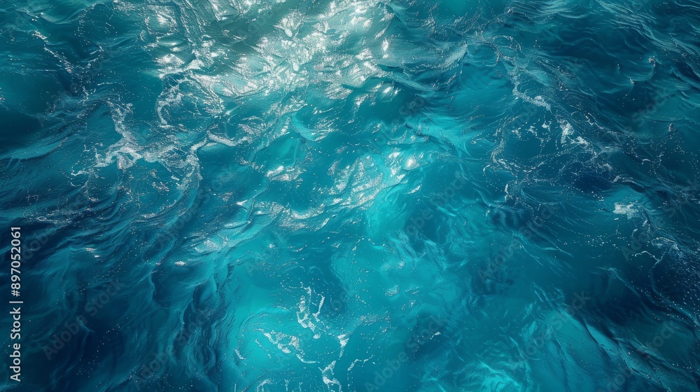 Blue Ocean Water Ripples Blue Ocean Water Ripples