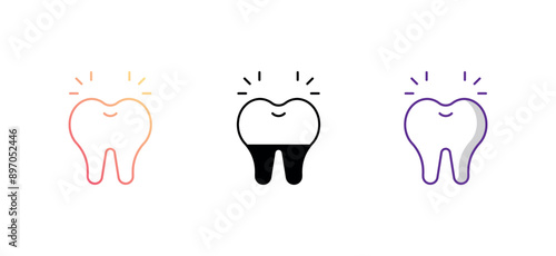 Whitening icon design with white background stock illustration