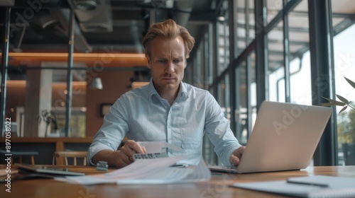 The Man and the Laptop