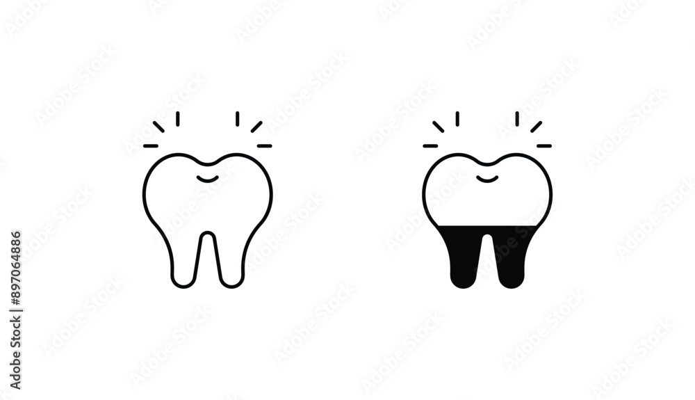 Whitening icon design with white background stock illustration