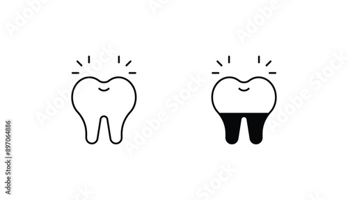 Whitening icon design with white background stock illustration