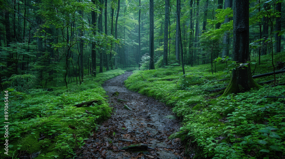 Adventurous hiking through lush green trails, discovering hidden summer gems. Adventurous hiking through lush green trails, discovering hidden summer gems.