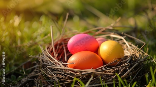 Letter O MADE OF EGGS