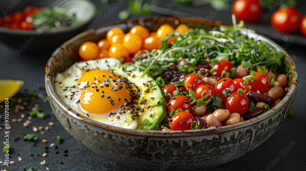 Fresh and delicious healthy food, perfect for a balanced diet. Fresh and delicious healthy food, perfect for a balanced diet.