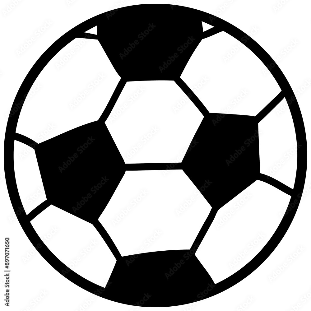 Football Cartoon Vector Illustration Football Cartoon Vector Illustration