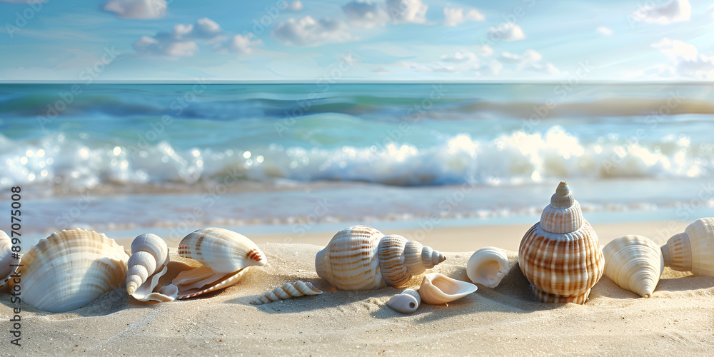 shells on the beach shells on the beach