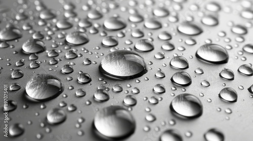 Raindrops on a window a serene scene captured on a rainy day, evoking calmness and tranquility