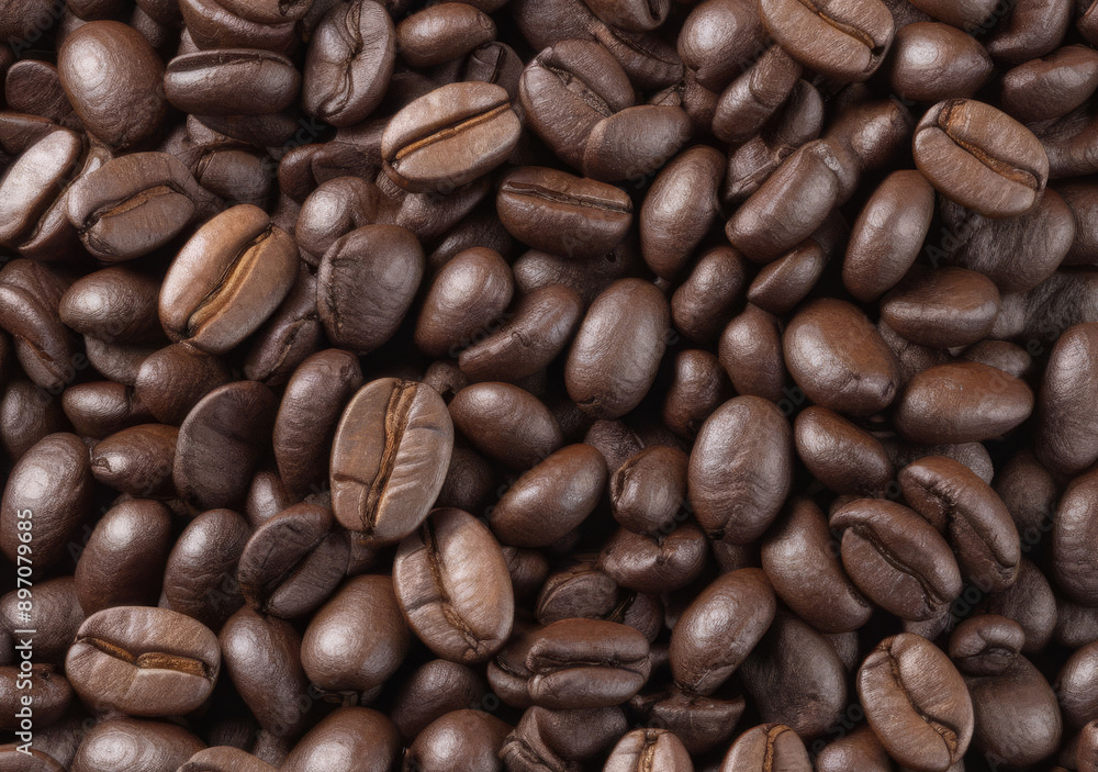 coffee beans background top view coffee beans background top view