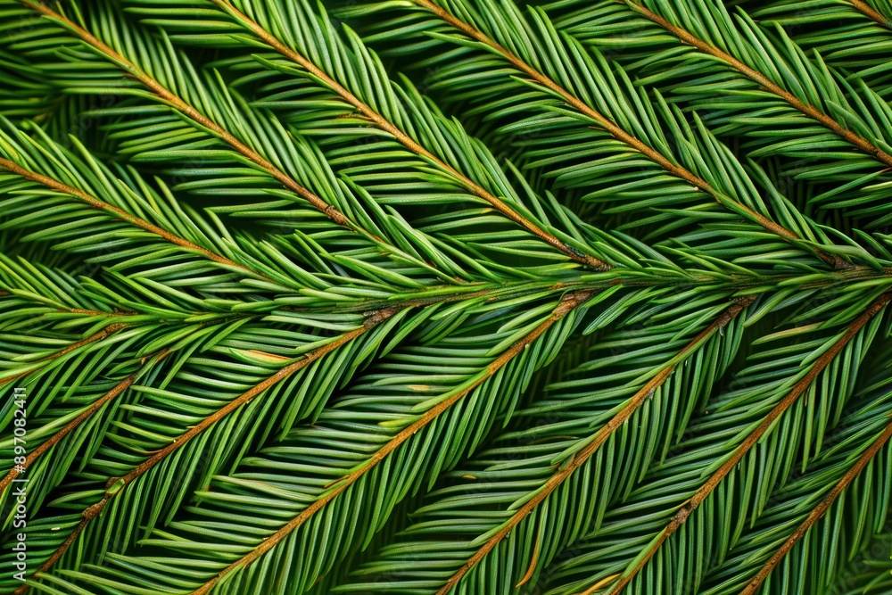 closeup of fir tree leaf texture closeup of fir tree leaf texture