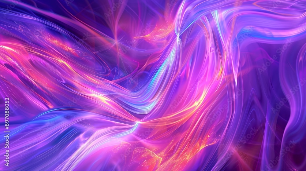 Purple and pink energy waves creating a mesmerizing abstract background texture Purple and pink energy waves creating a mesmerizing abstract background texture