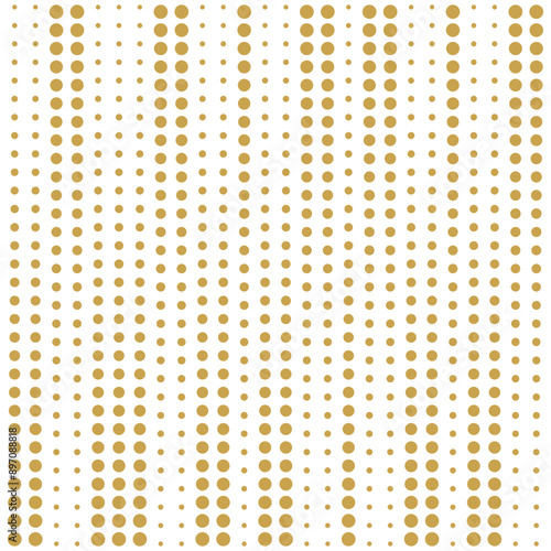 Golden origin retro pattern background