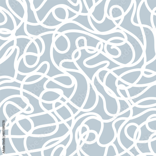 Abstract background with scribbled doodle pattern design 