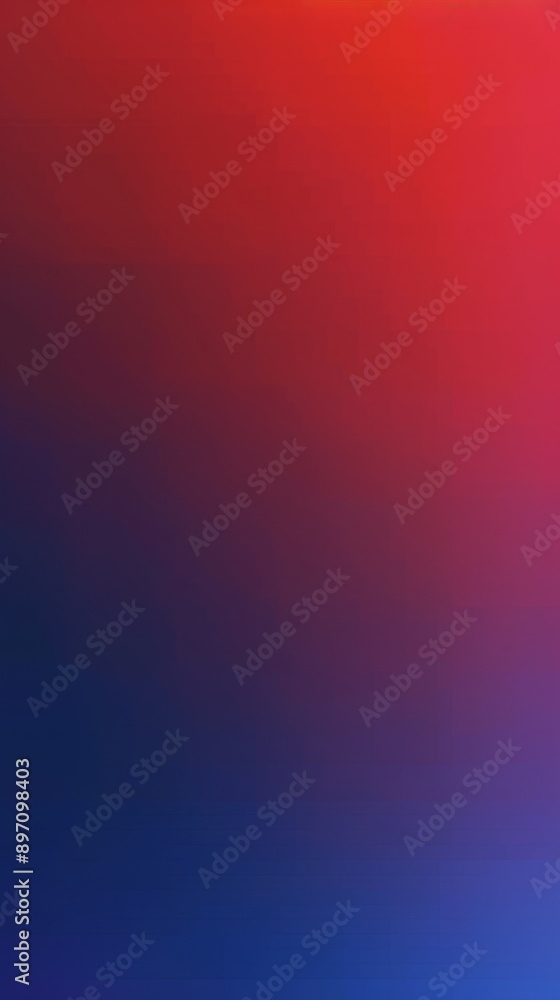 Obraz premium Ancient blue and red gradient, flat gradient