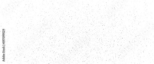 Obraz na płótnie Vector random gritty background. scattered tiny particles, grunge black texture overlay pattern sample on background. w salonie