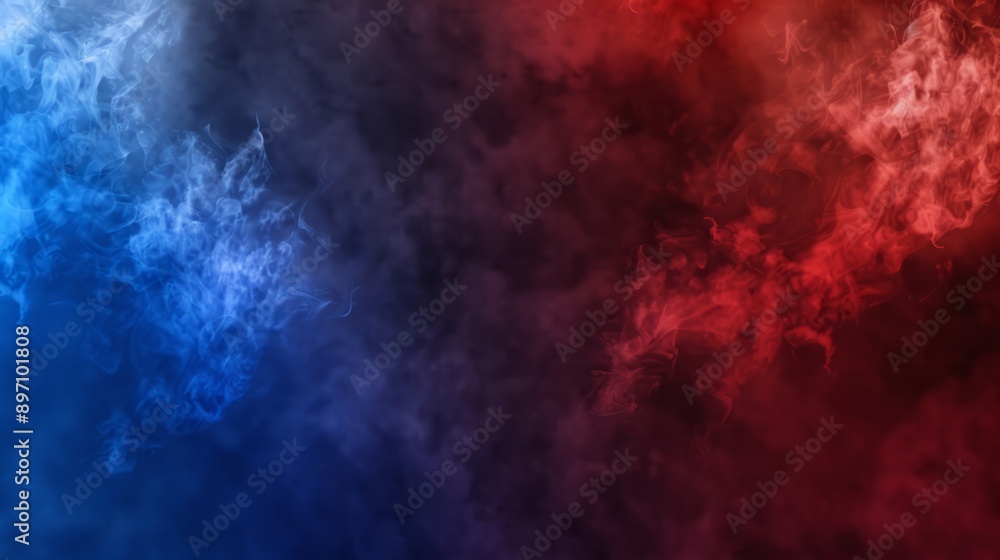 Fototapeta premium Ancient blue and red gradient, flat gradient