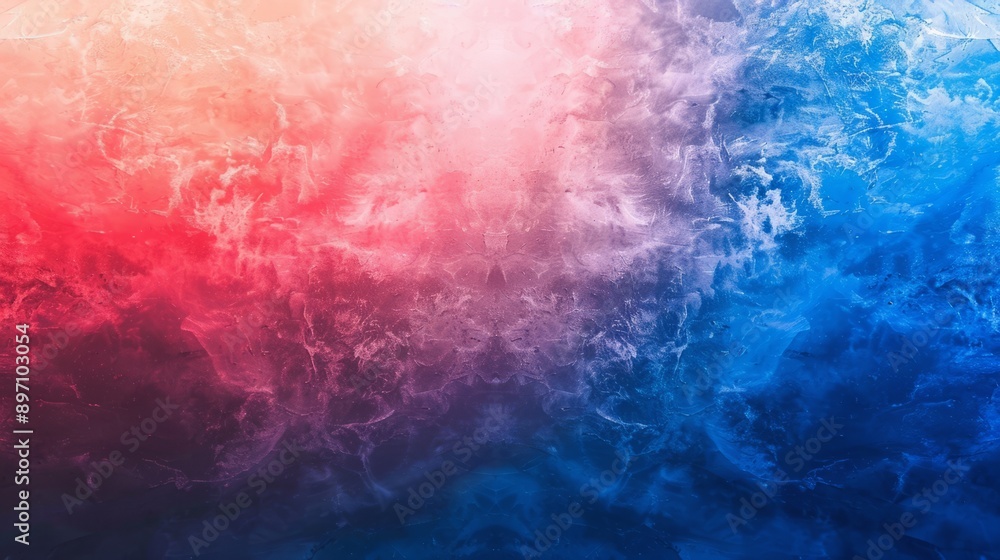 Obraz premium Ancient blue and red gradient, flat gradient