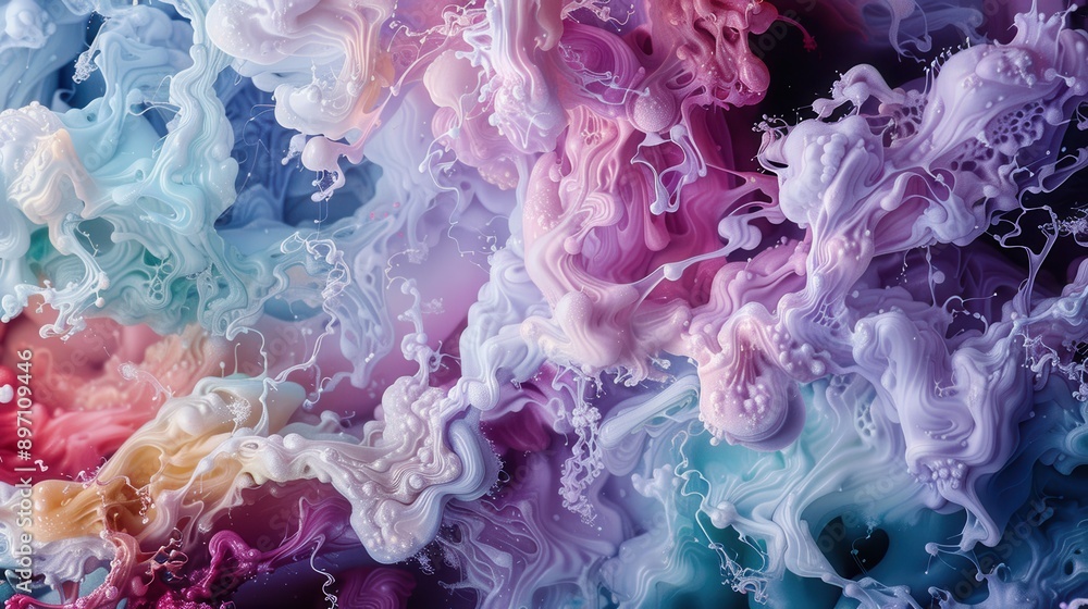 An ethereal abstract painting using soft pastel colors and swirling patterns, creating a dreamy and surreal visual experience with intricate details and smooth transitions. An ethereal abstract painting using soft pastel colors and swirling patterns, creating a dreamy and surreal visual experience with intricate details and smooth transitions.