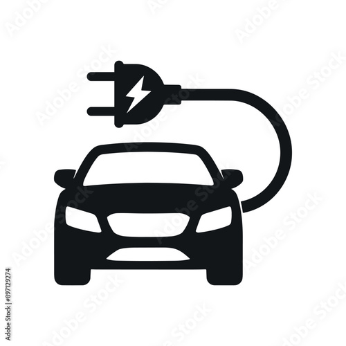 electric car icon