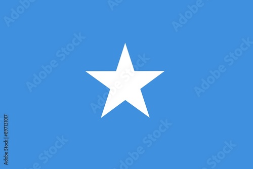 Somali flag, flag of Somali, country flag, flag