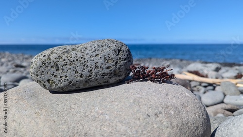 stones on the beach