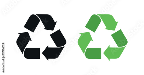 recycle icon. ecology save