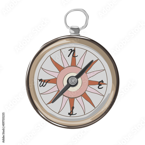 Free Download Travel compass png, aesthetic illustration, transparent background - GFXLoad