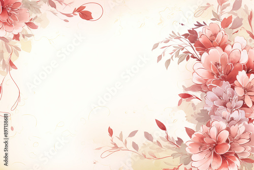 Petal Poetry: Seamless Flower Illustrations Spring Serenade: Floral Repeatable Backgrounds
