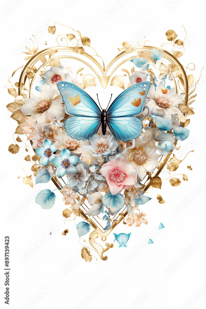 Naklejka premium Tranquil Tulips: Relaxing Floral Backgrounds Whimsical Woodlands: Seamless Floral Scenes