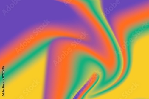 Colorful abstract gradient background. Fluid background gradient. Wavy gradient background