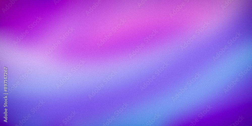 Fototapeta premium Bright gradient background blending purple, pink, and blue hues. Ideal for digital art, modern design projects, and vibrant visual content